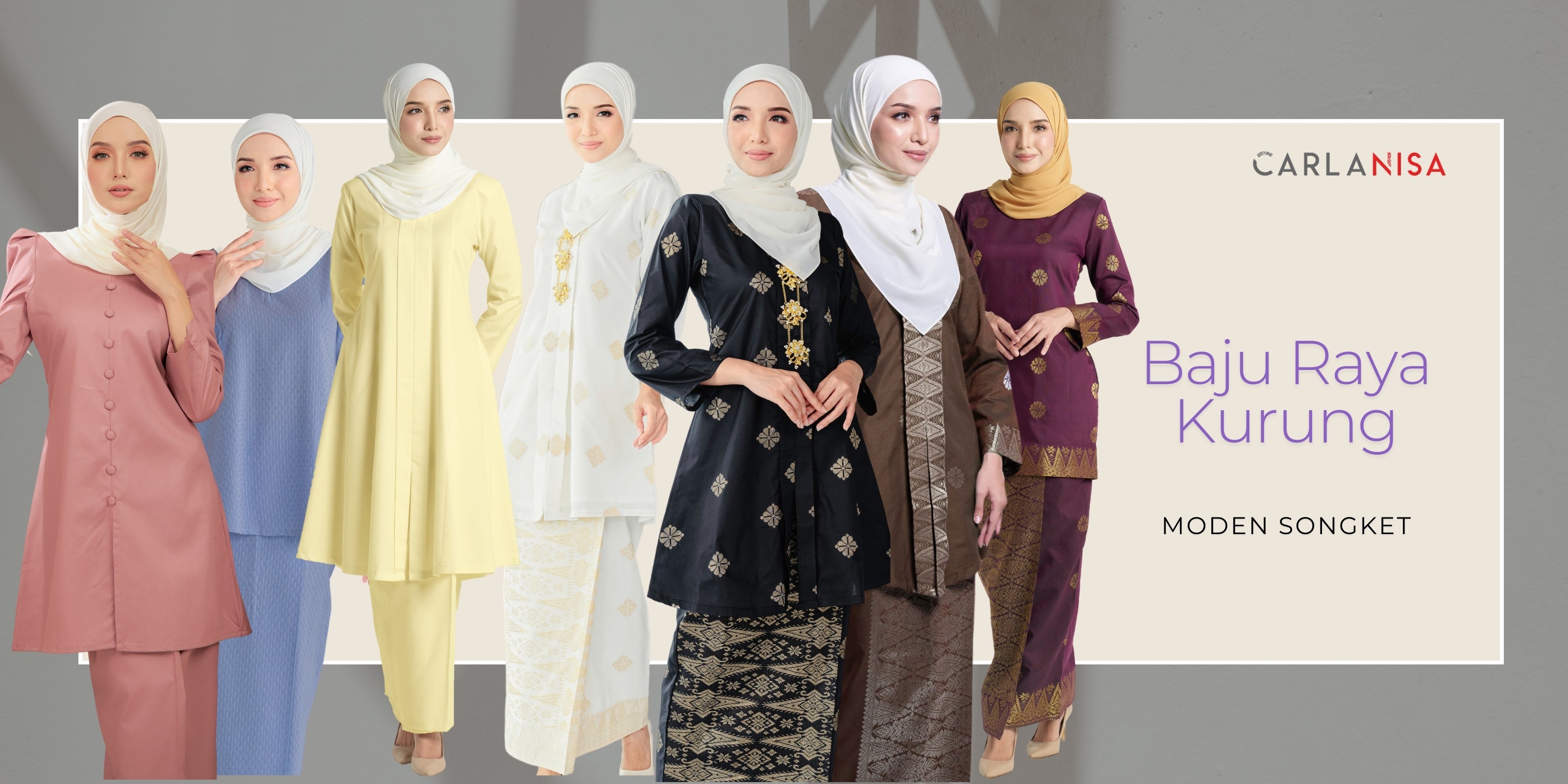 jenis baju raya
