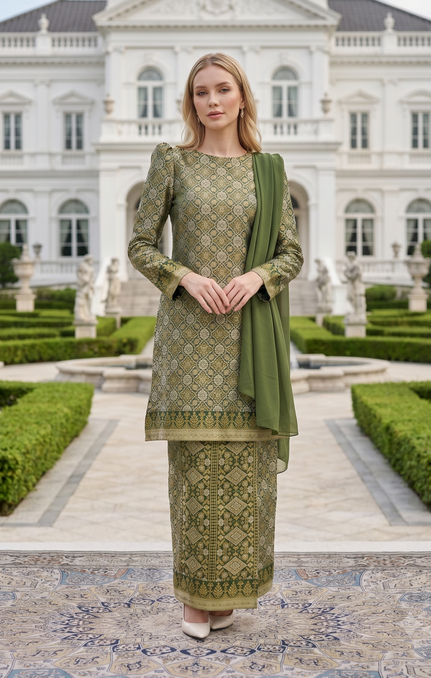 RABAI KURUNG MODEN BROCADE
