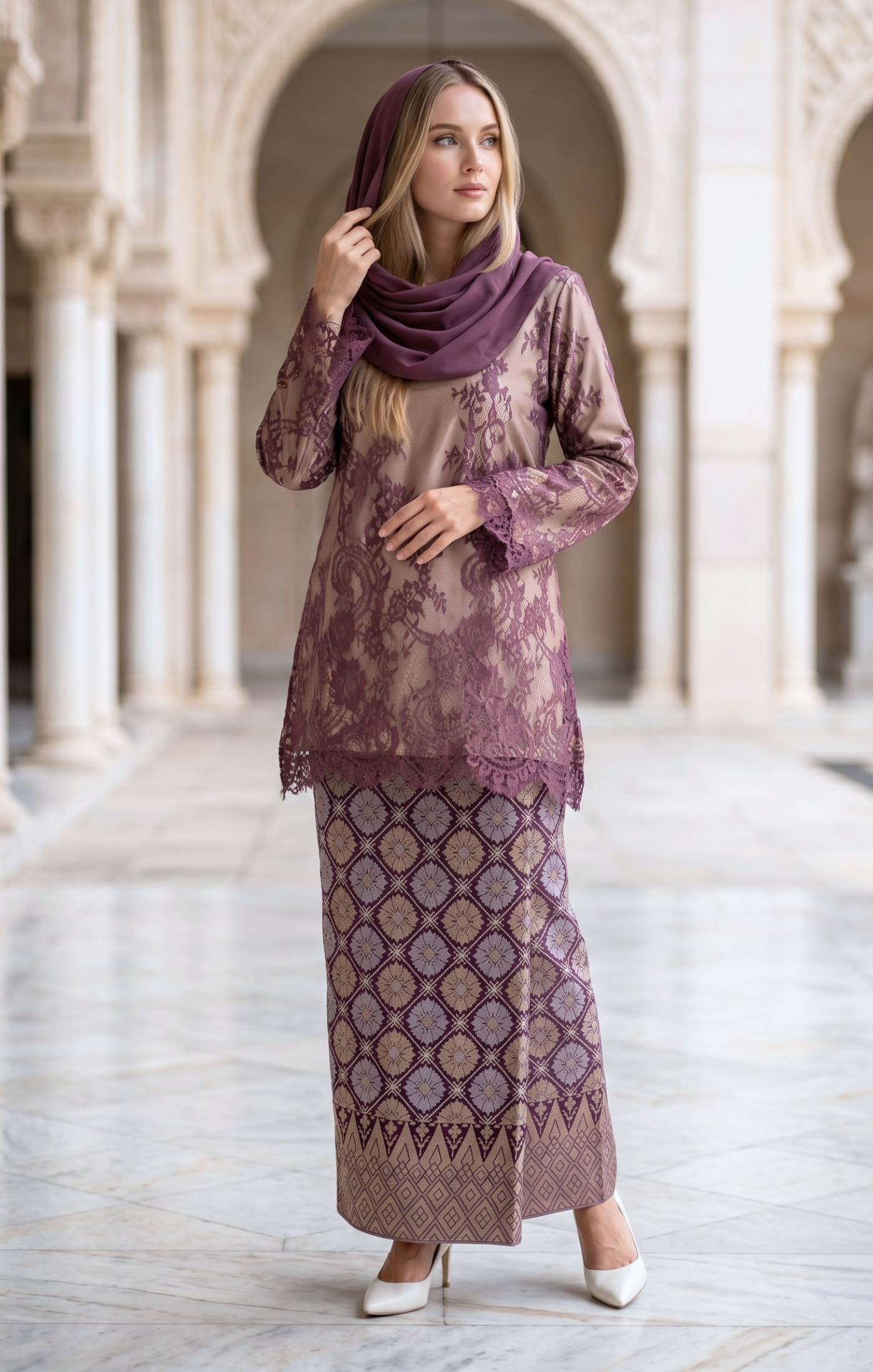 SAFIRA KURUNG KEDAH | MAGENTA